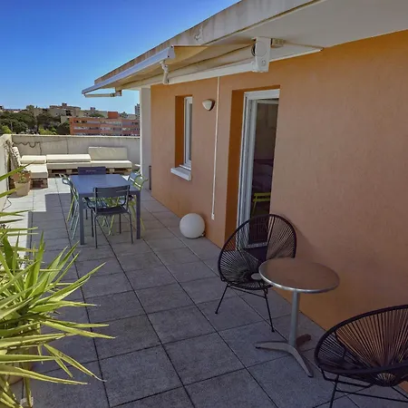 Apartamento Rooftop Du Lavandou - Terrace And Pool